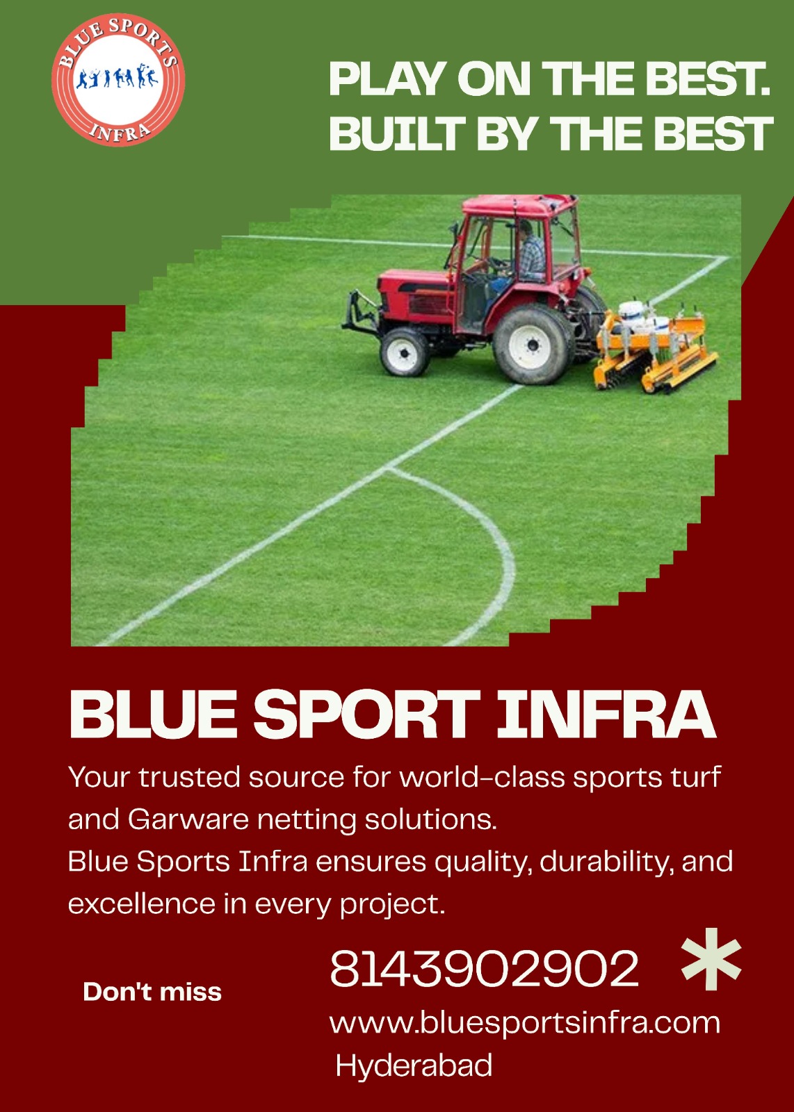 Leading Artificial Turf Distributors in Secundrabad: Quality You Can Trust