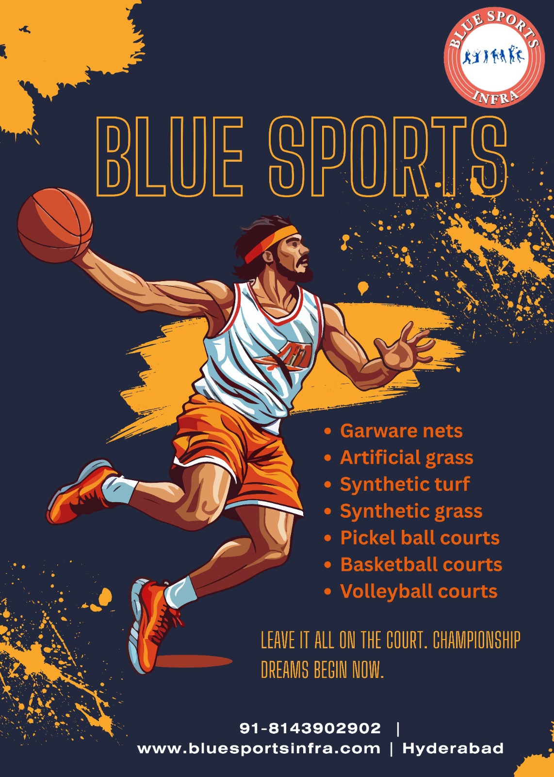 Synthetic Grass Specialists – Blue Sports Infra in Vijayawada