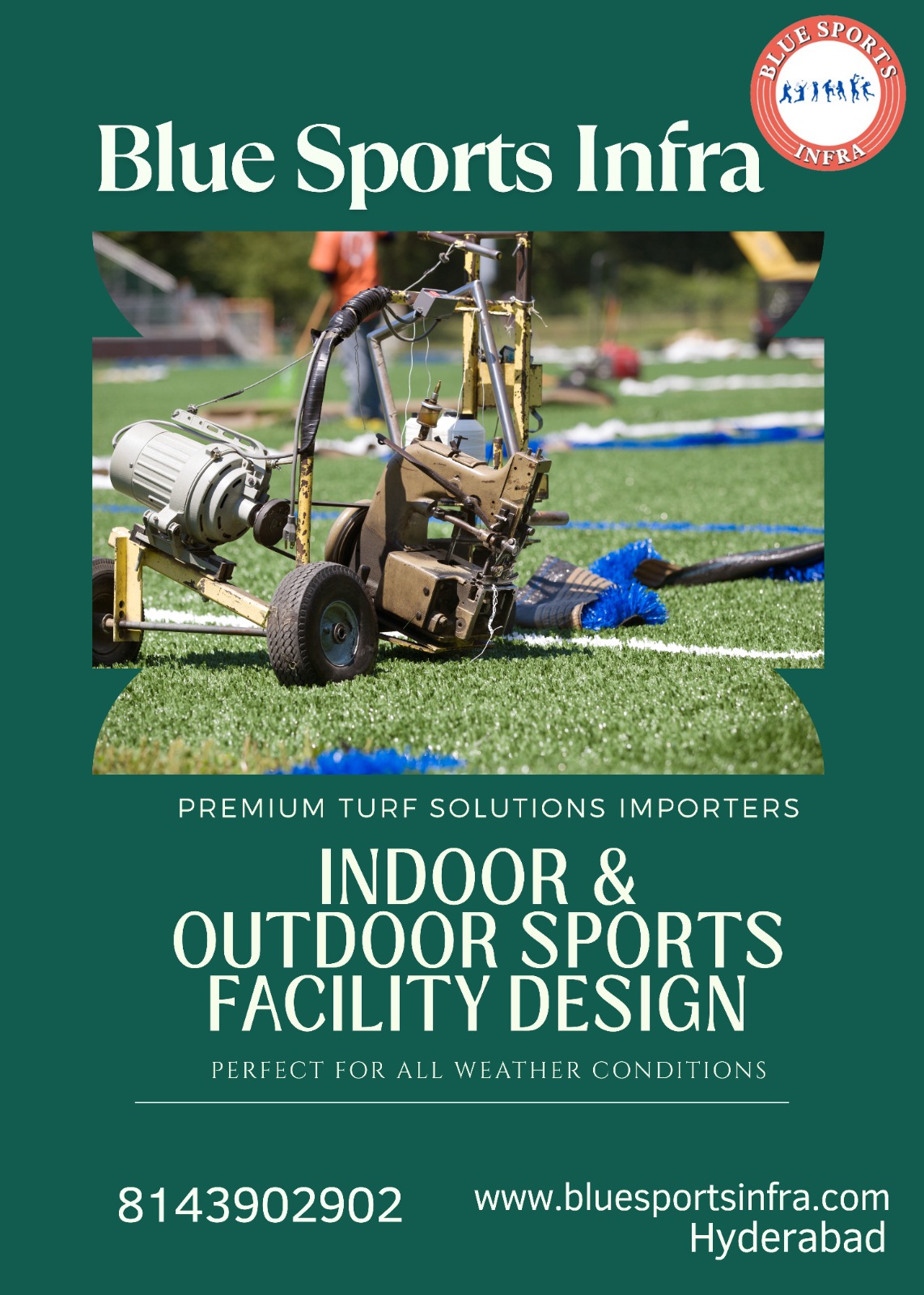 Top Turf Installers – Blue Sports Infra in Visakhapatnam District