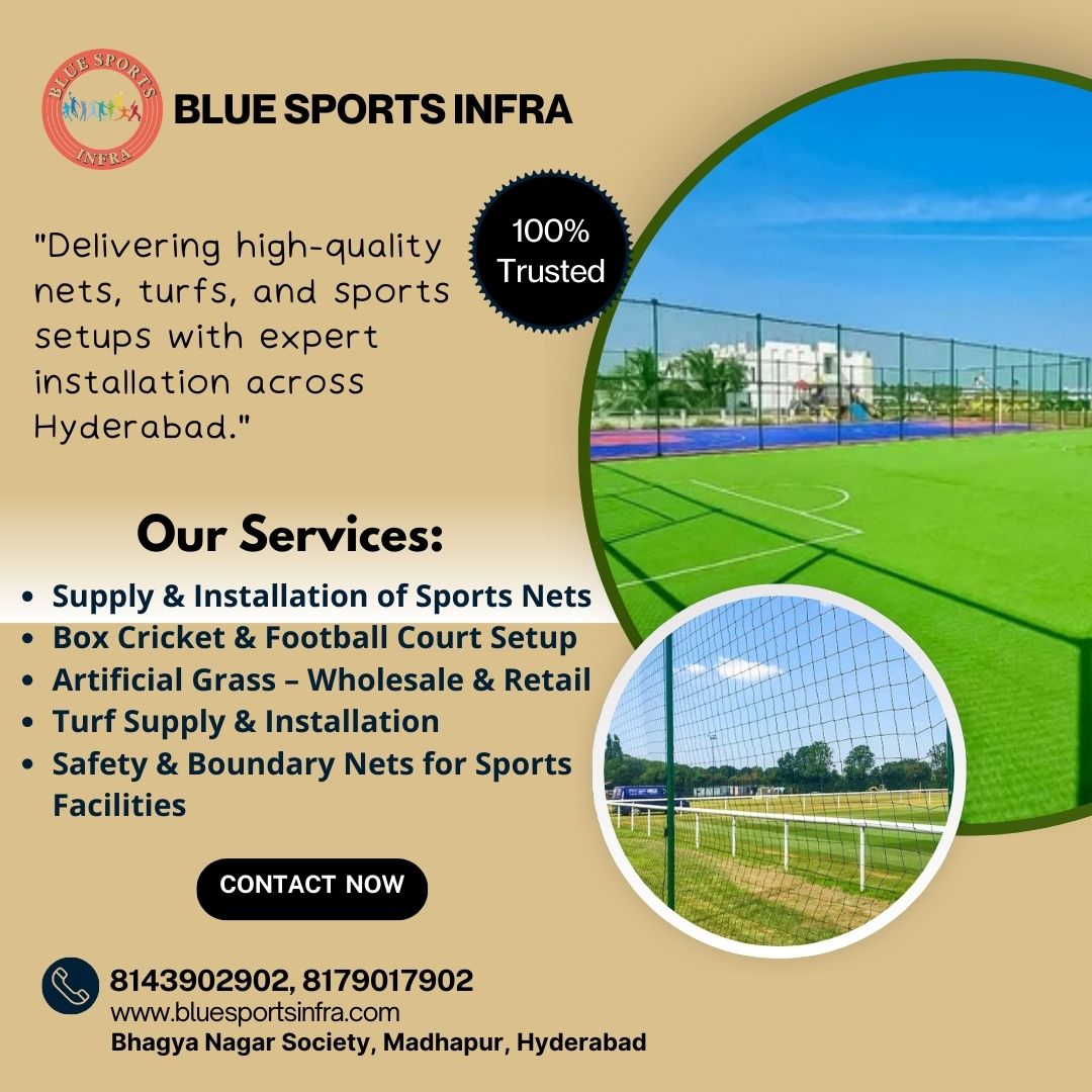 Outdoor Sports Net Wholesale | Premium Sports Safety Nets – BlueSportsInfra