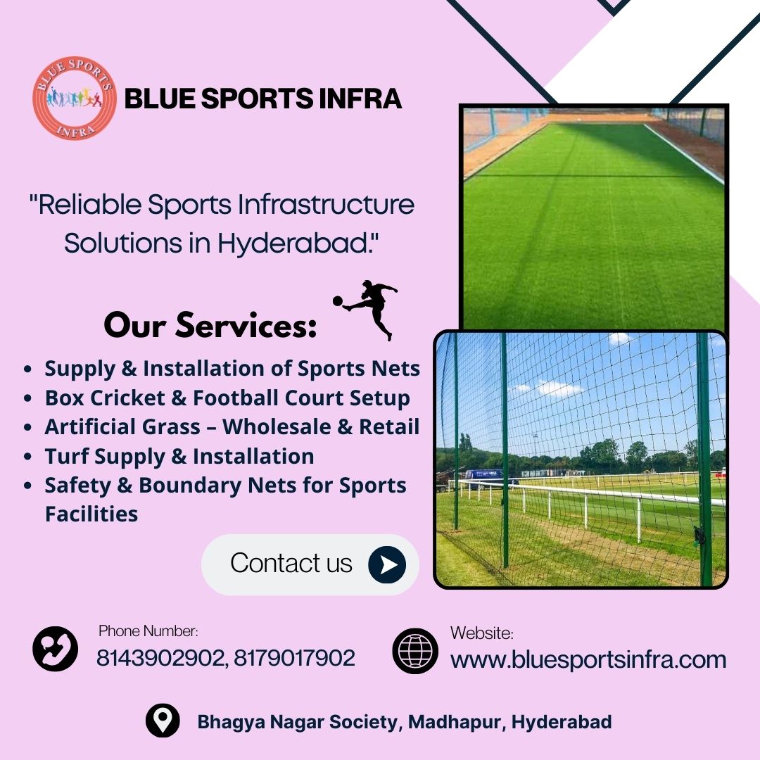 Professional Sports Safety Net Dealer | Blue Sports Infra