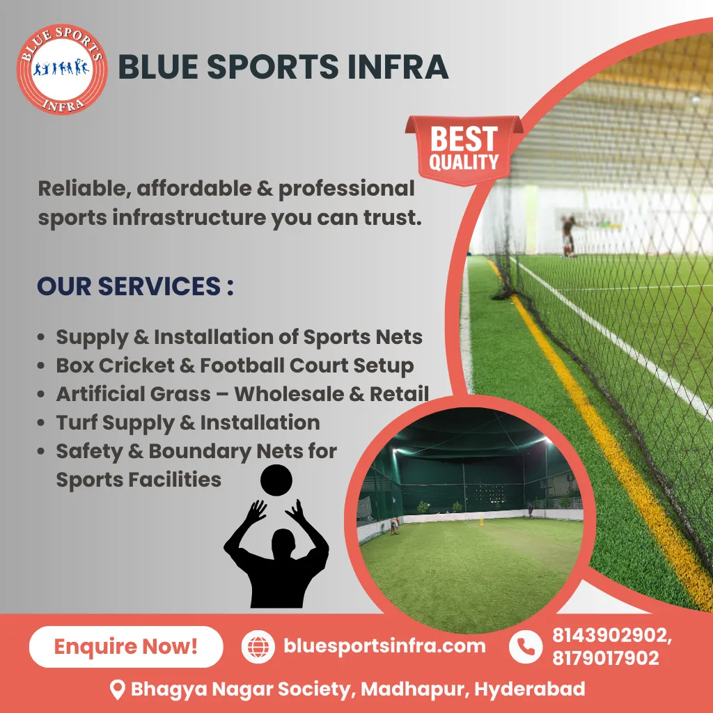 Box Cricket Net Installation for Schools & Colleges in Hyderabad